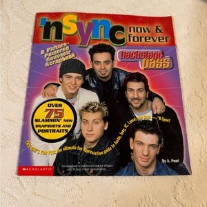 Vintage 'NSync Now & Forever Scrapbook - Multicolor 2000 Scholastic
